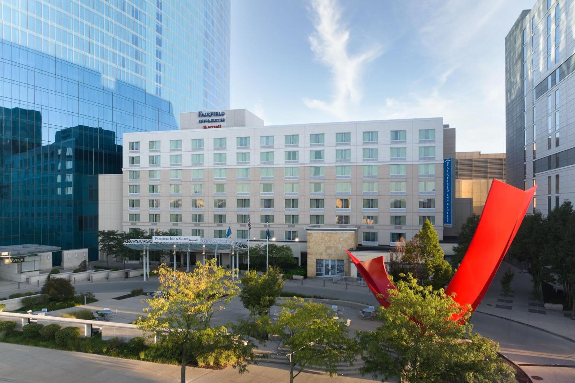 Fairfield Inn Suites Indianapolis Downtown Exterior foto